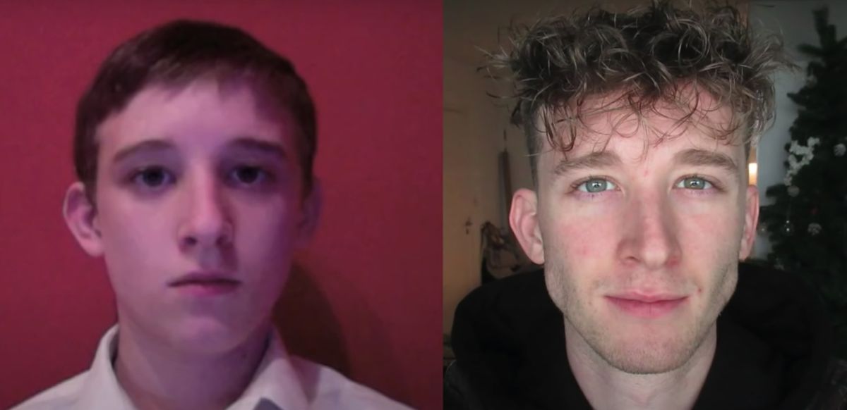 Хлопець з 14 років кожен день робив селфі, а потім склеїв відео і показав, як він змінювався протягом цього часу. Без цих фото в таку трансформацію складно повірити.