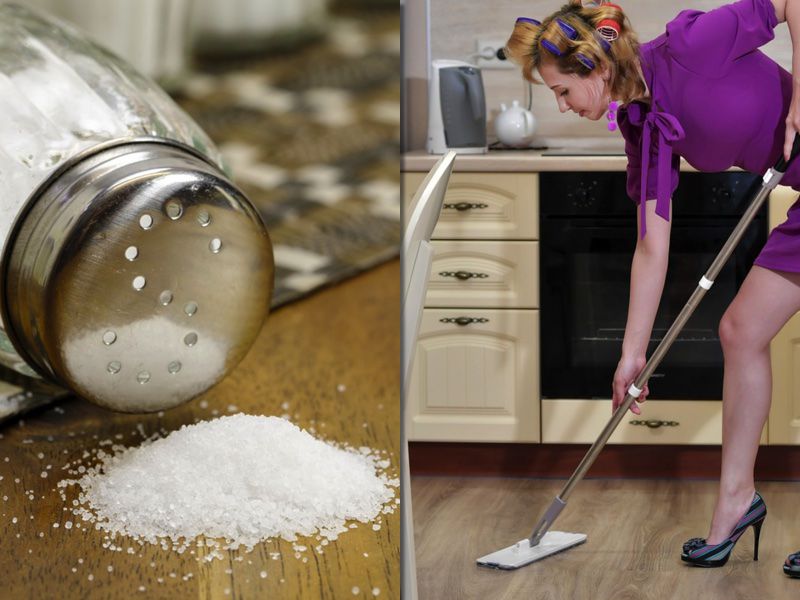 Чому наші бабусі мили підлогу з сіллю, та чому цей спосіб досі актуальний. Переваги в порівнянні з магазинною хімією або навіть простою водою.