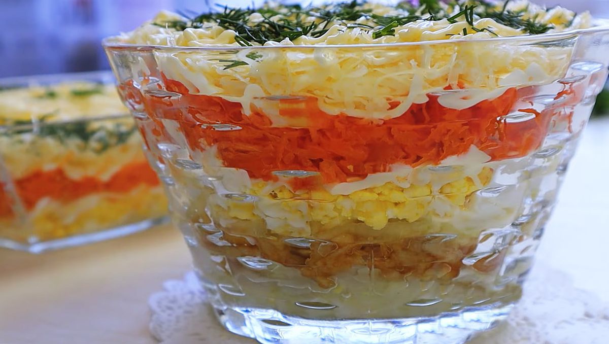 Салат з морквою "Повітряний" — буквально тане в роті. Ця закуска стане однією з ваших улюблених.
