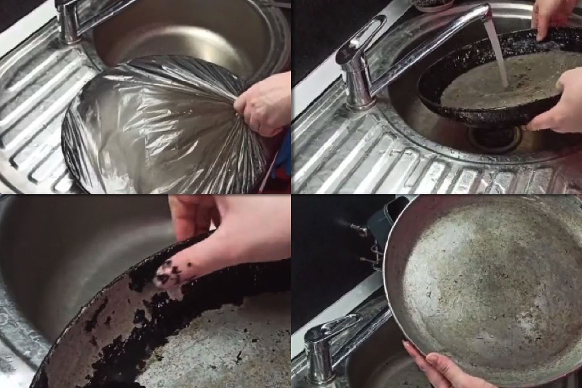 Як відмити нагар зі сковороди або чавунних решіток газової печі — бабусин метод за копійки. Нагар сам відпадає без додаткових зусиль!