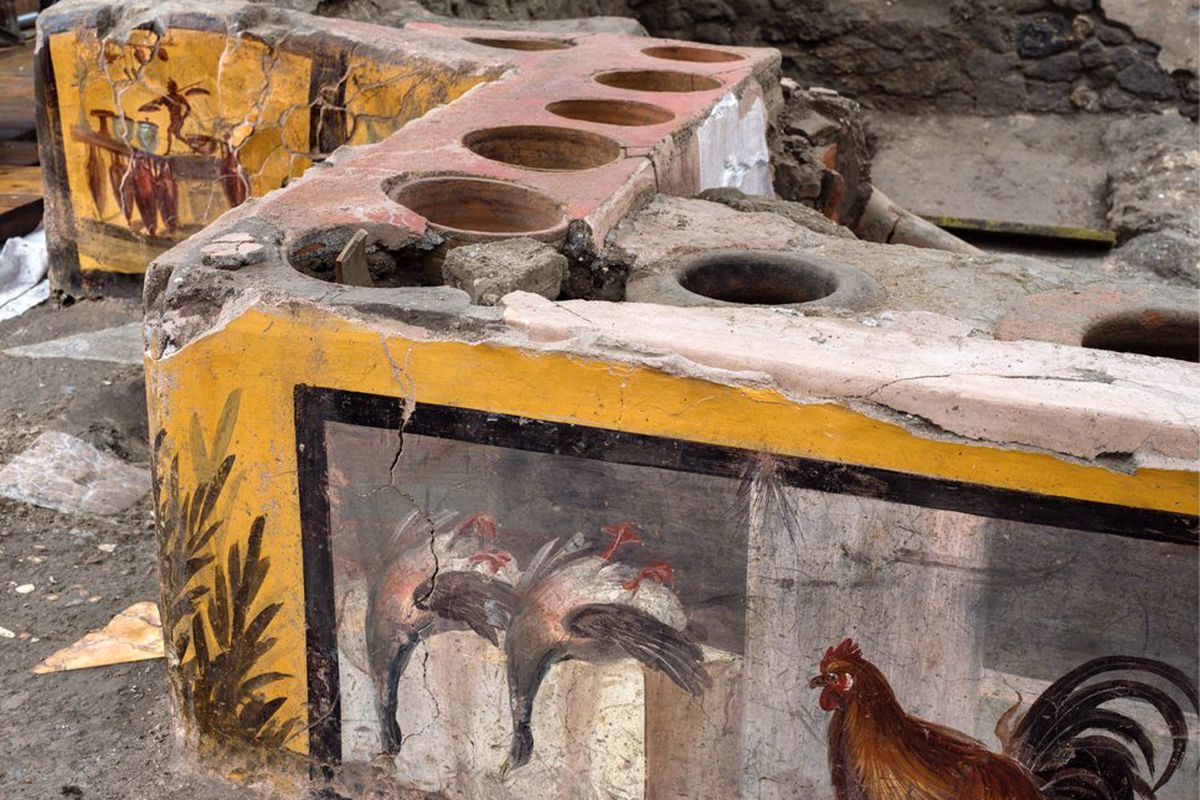 У Помпеях відкриють для туристів ресторан, який 2 тисячі років тому був закусочною. В стародавньому закладі подавали качку, равликів і паелью бідним жителям.