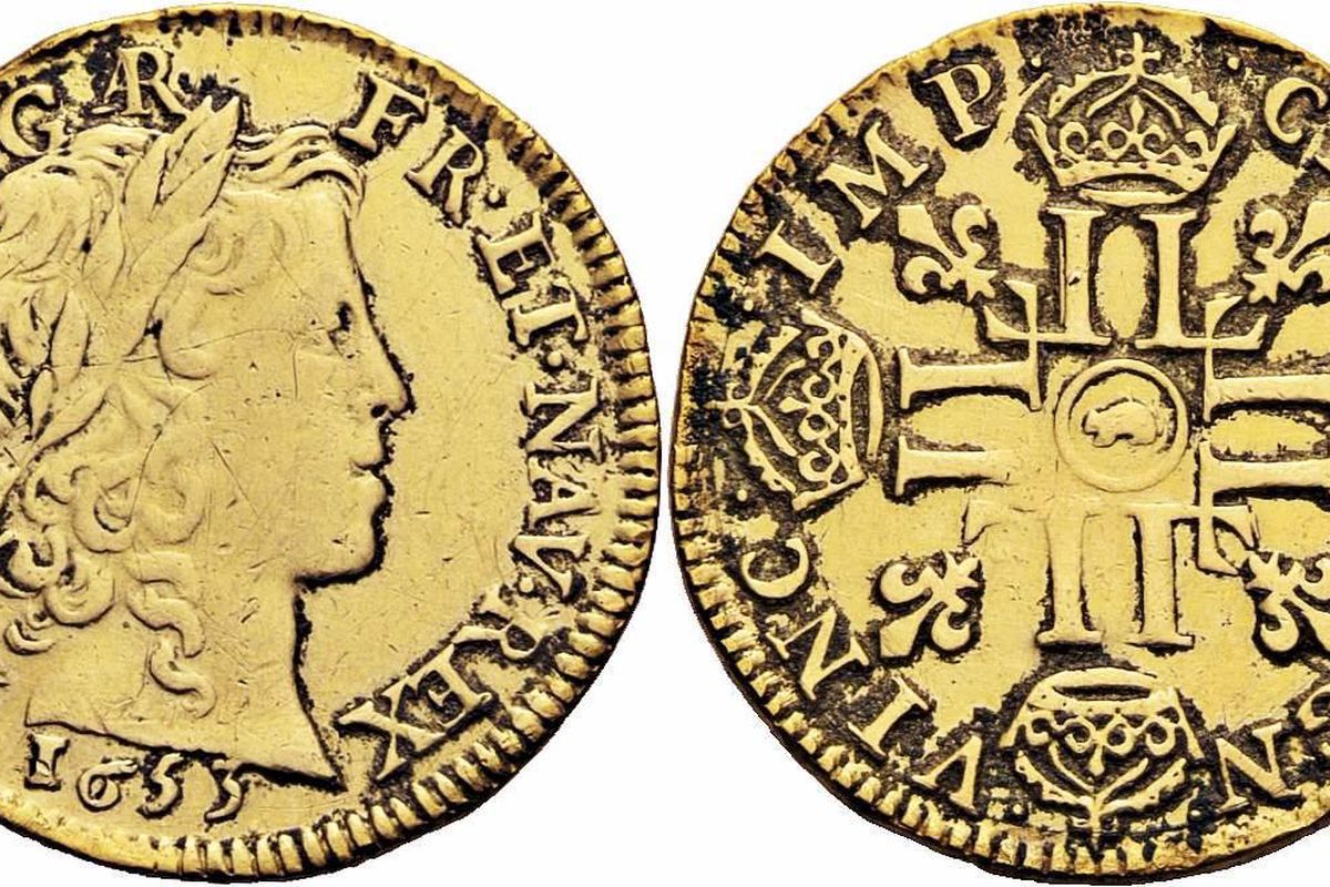 У Франції під час ремонту особняка знайшли 239 золотих монет XVII століття. Сотні рідкісних монет у вересні будуть продані з аукціону.