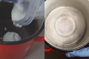 Чому вапняний нальот виникає на емальованій посуді?