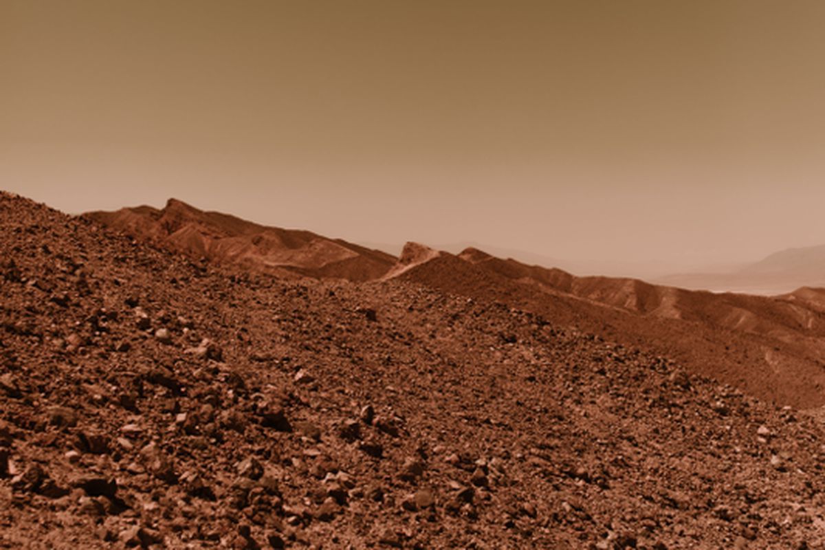NASA відобразило схід Сонця на Марсі. Знімок був зроблений 10 квітня 2022 року.
