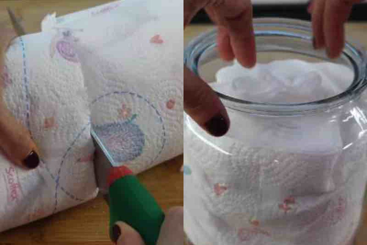 Розріжте паперові рушники навпіл і зробіть вологі серветки для прибирання. Дізнайтеся один невеликий, але дуже цінний трюк з вологого прибирання будь-яких поверхонь!