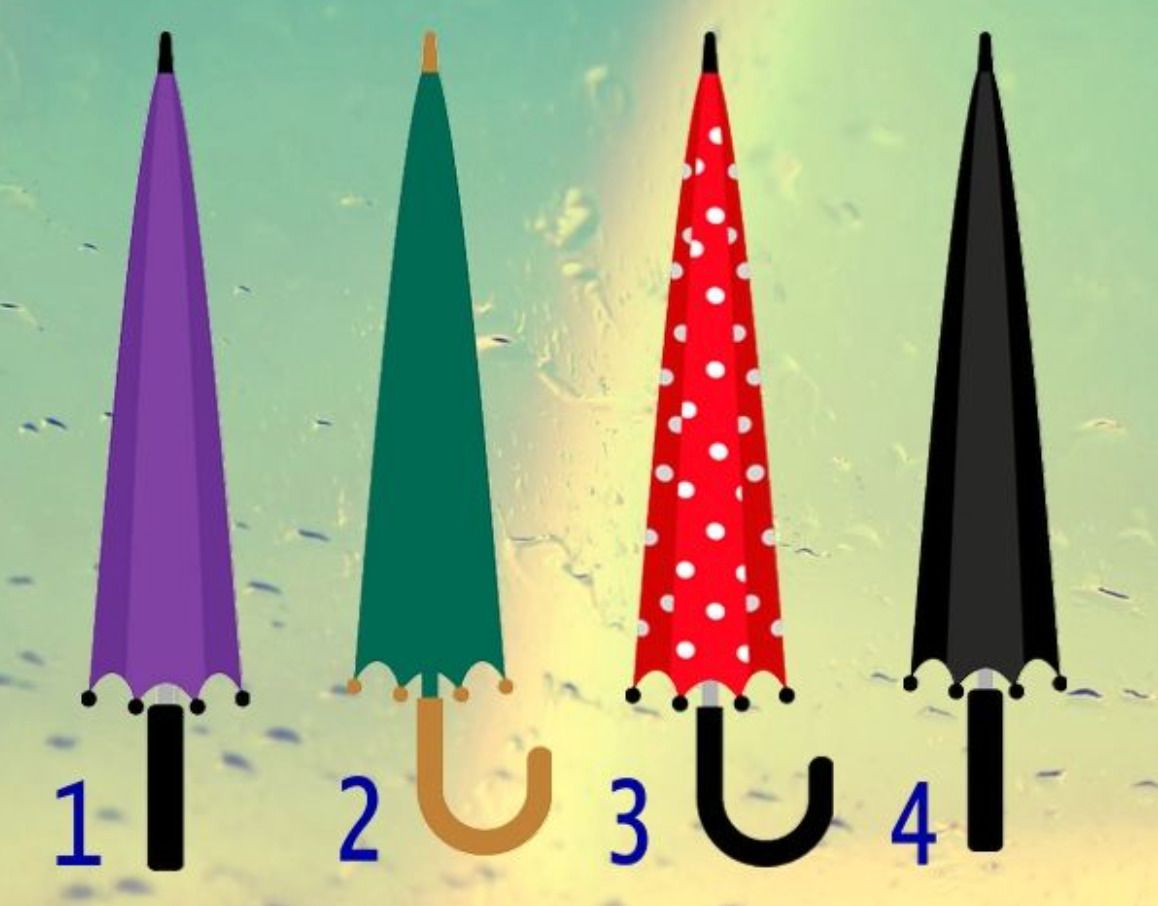 Виберіть парасольку і дізнайтеся, від чого ви звикли відмовлятися у своєму житті. Психологічний тест на характер.