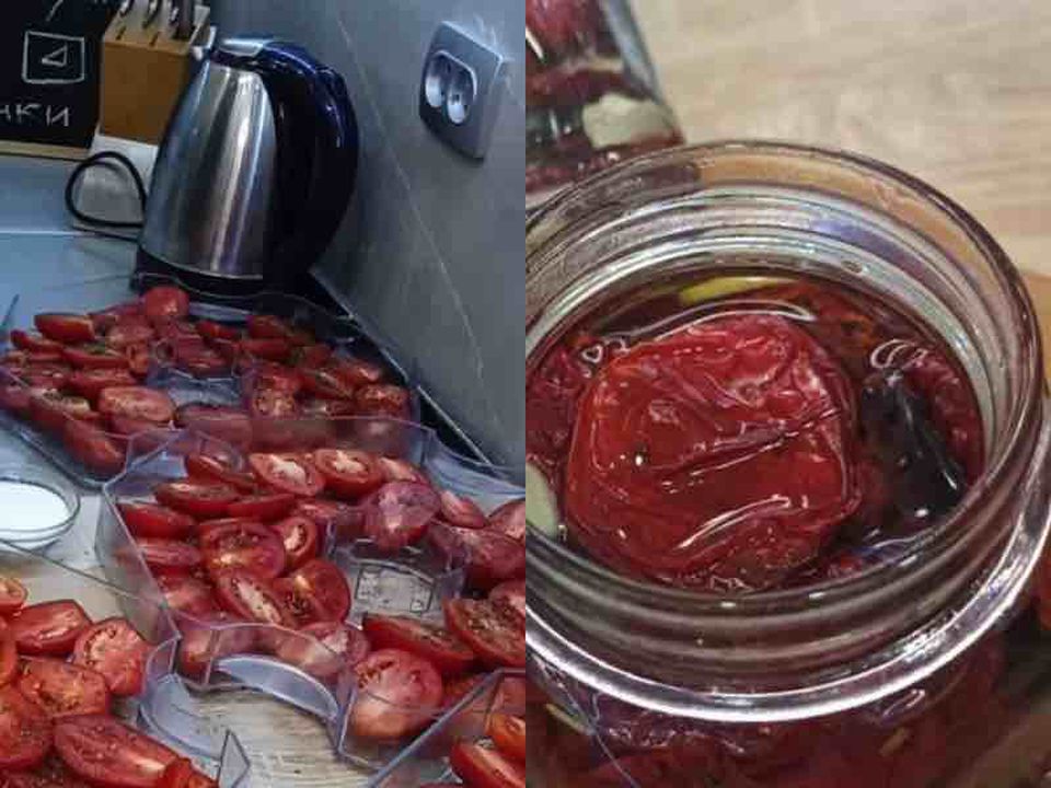 В'ялені томати швидкий рецепт — просто і дуже смачно. В'ялені томати — чудовий додаток до багатьох страв.