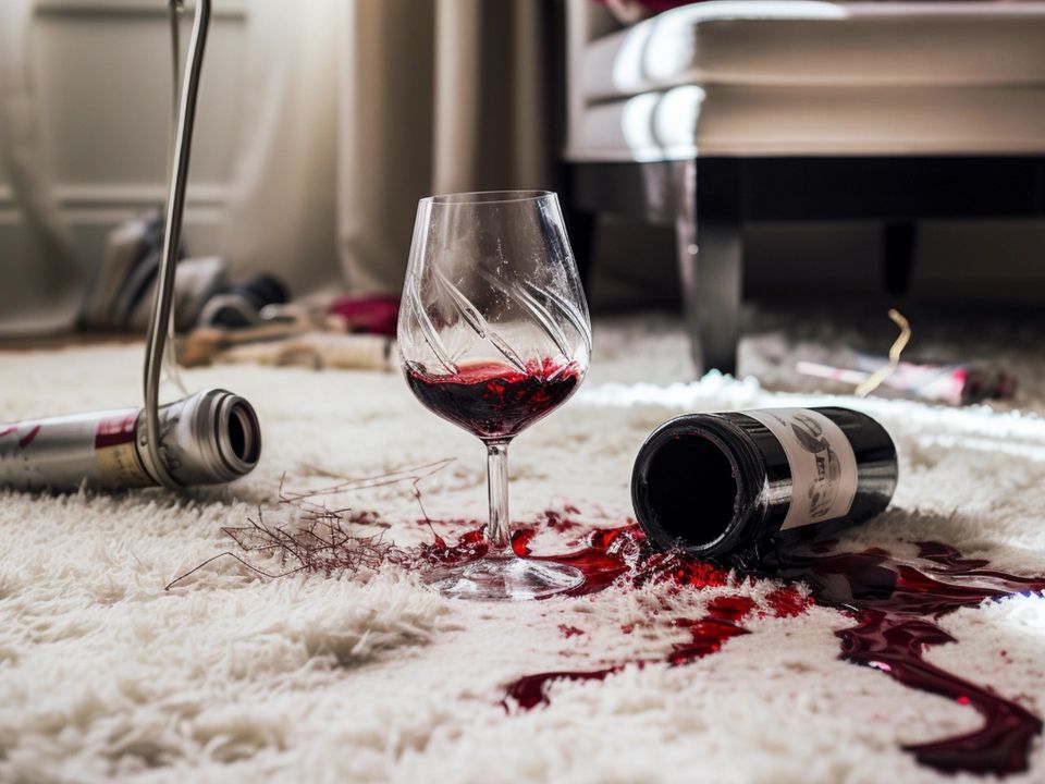Як видалити червоне вино з килима — лайфхак, який вас вразить. Ділимося новим способом від експерта з прибирання — ви про нього навіть не здогадувалися.