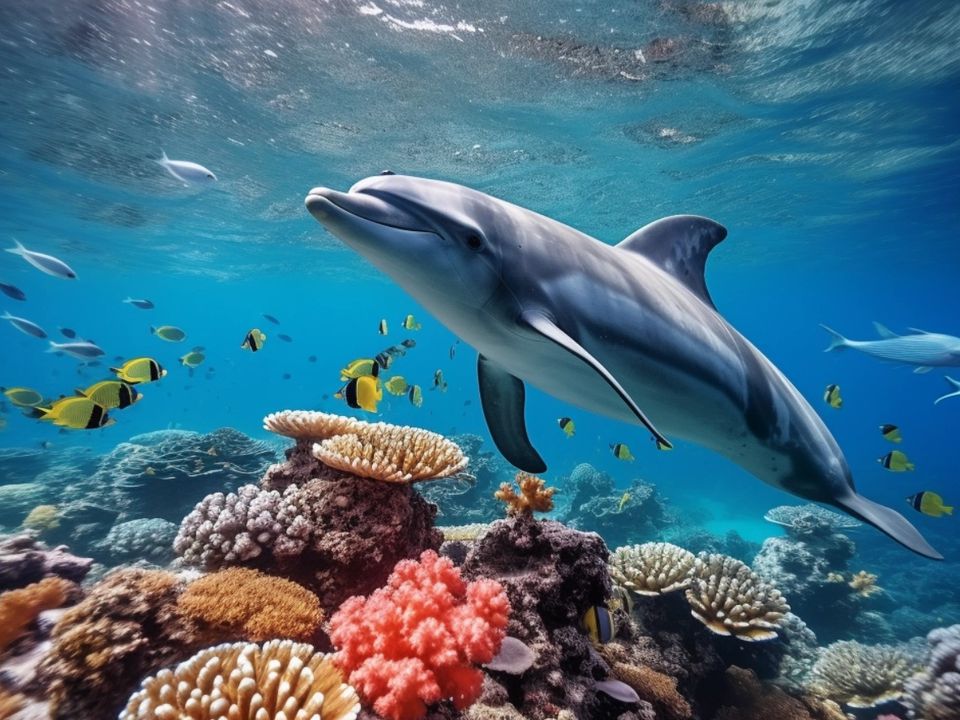 Дельфіни використовують корали як засоби народної медицини. Корали лікують дельфінів.