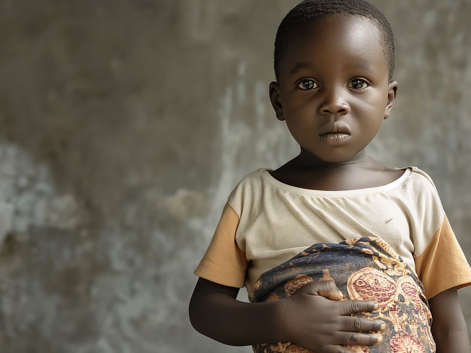 "Хвороба другої дитини": Чому в африканських дітей виростає великий живіт. Недоїдання.