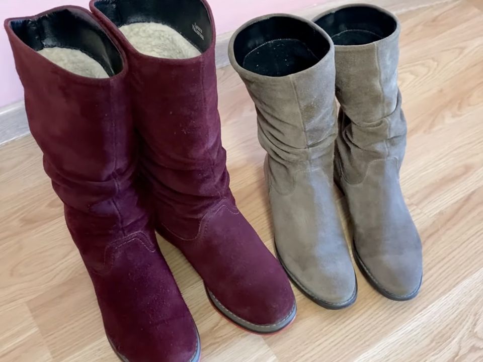 Як почистити замшеве взуття вдома підручними засобами. Тепер мої старі замшеві чоботи знову мають пристойний вигляд.