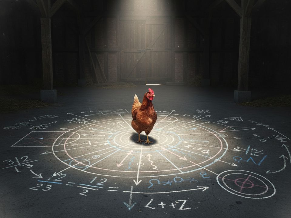 Олімпіадна задачка для початкової школи, яка багатьох вводить в оману, але розв'язується у дві дії. Заведено вважати, що початкова школа — це легкотня.