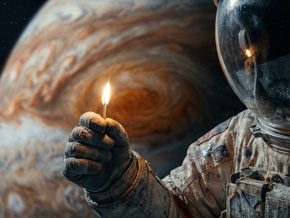 Що буде, якщо запалити сірник на газовій планеті Юпітері. Чи можна підпалити Юпітер?