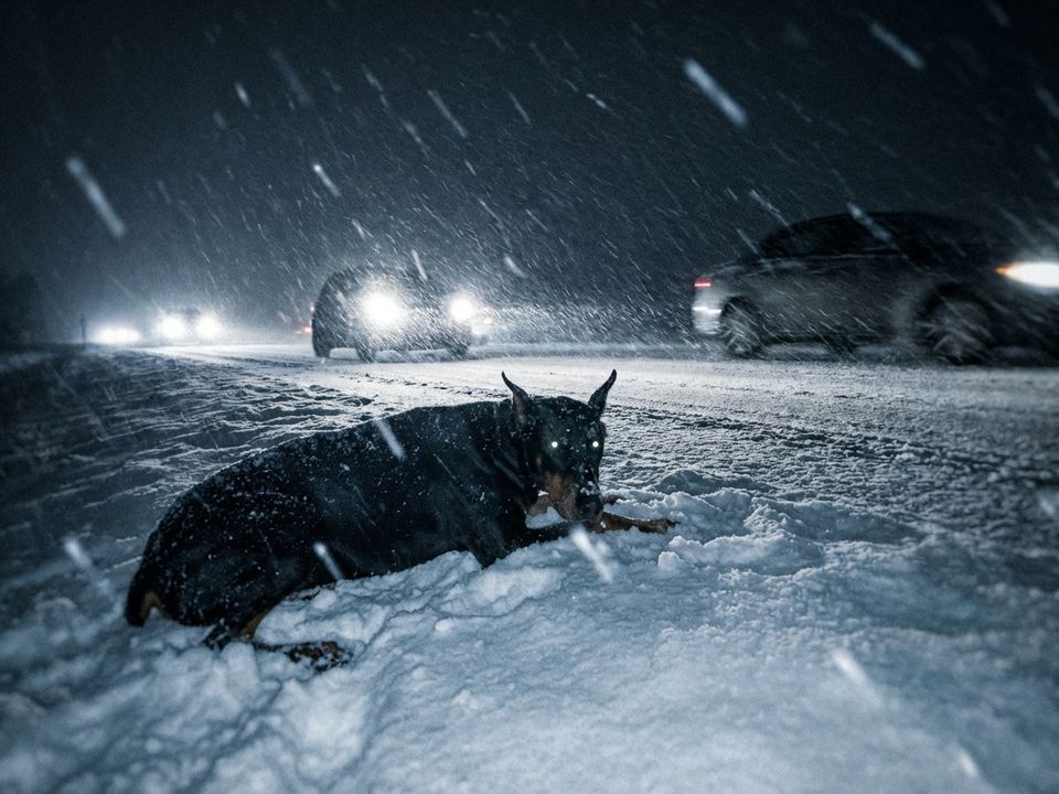 "Пес із похмурим минулим": Історія про несподіванку у вишколі знайденого добермана. Ким ти був?