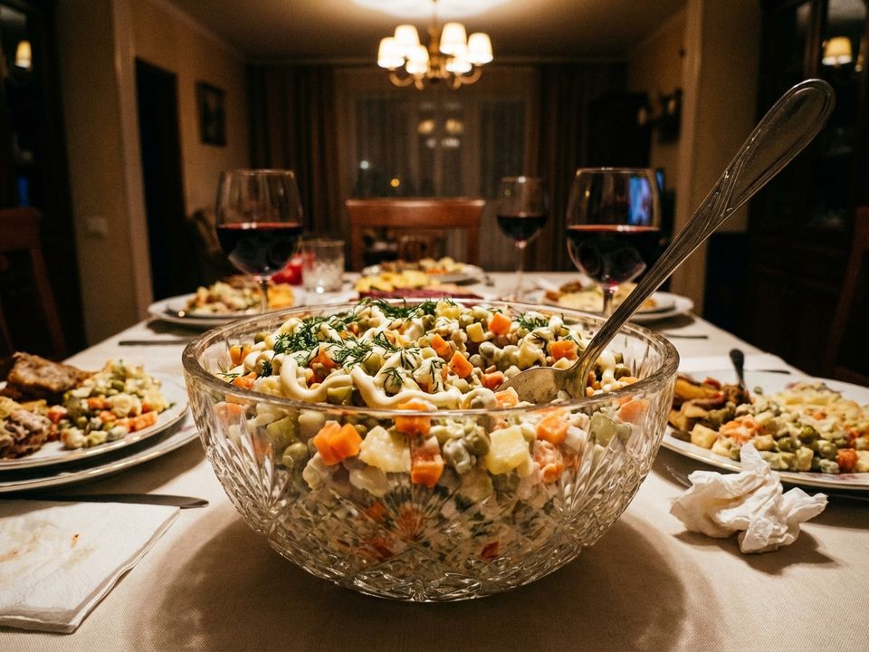 "Фі, яка дикість!": Чи можна встромляти ложку в салати?. Домашній етикет.