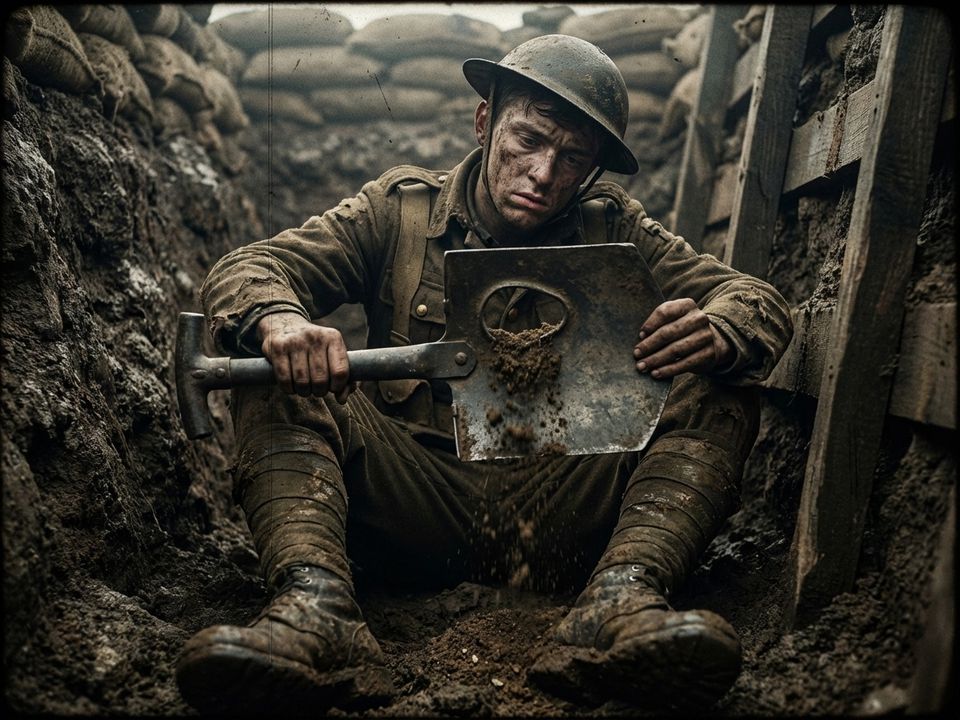 А ви знали для чого раніше військові робили такий отвір у лопаті?. Дірка, що мала рятувати життя.