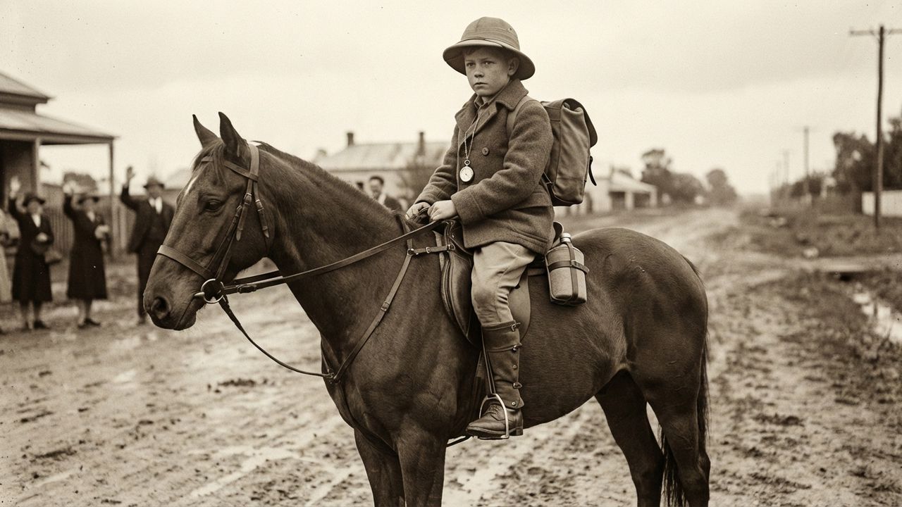 Дев'ятирічний хлопчик проїхав майже 1000 км наодинці верхи на поні, щоб побачити свою мрію. Дивовижна історія Ленні Гвітер.