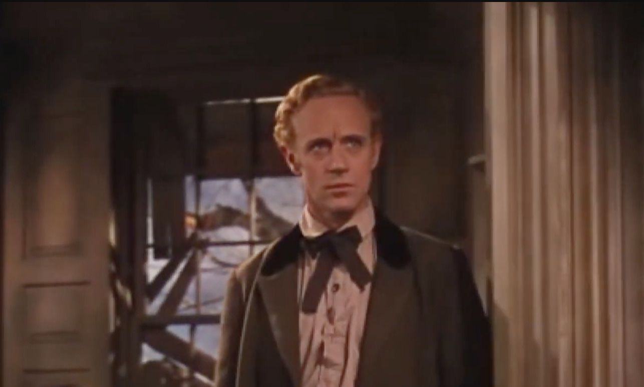 Актор Леслі Говард у ролі Ешлі Вілкса у фільмі 'Віднесені вітром'